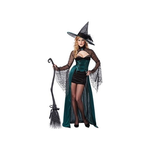 Wicked Witch Sorceress DELUXE ADULT ENCHANTRESS COSTUME